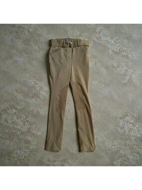 RIDING SPORT Girls Tan Horse Riding Pants Size US 10